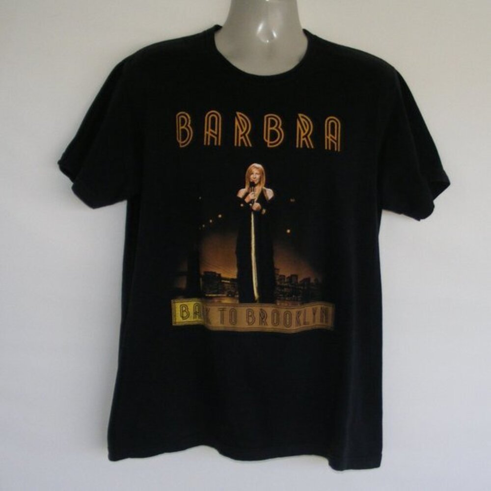 BARBRA STREISAND Concert Tee, L, Back To Brooklyn, Barclay's, Oct 2012
